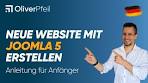 Joomla Homepage erstellen: Schritt für Schritt zur eigenen Website
